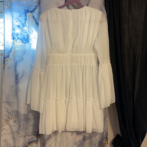 Missord Plunging Neck Frill Dress - Picture 3 of 3